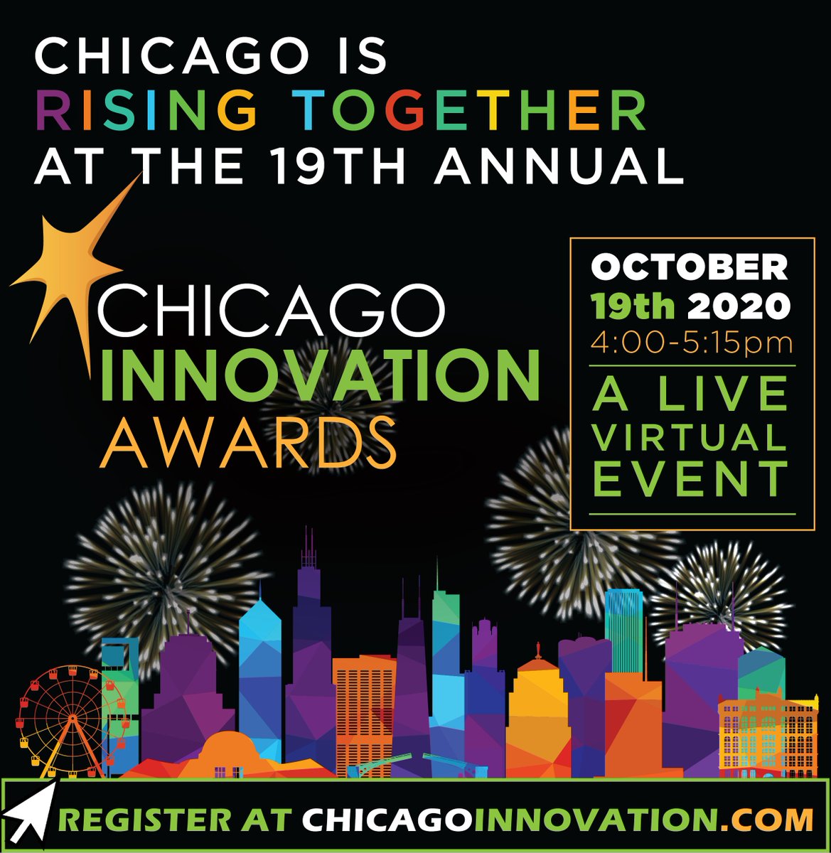InstashieldUSA's tweet photo. Get ready to tune into The 19th Annual Chicago Innovation Awards next Monday 10/19 at 4pm! Please register at https://t.co/h0klJ0EMZl https://t.co/Tk0mRwgT6w