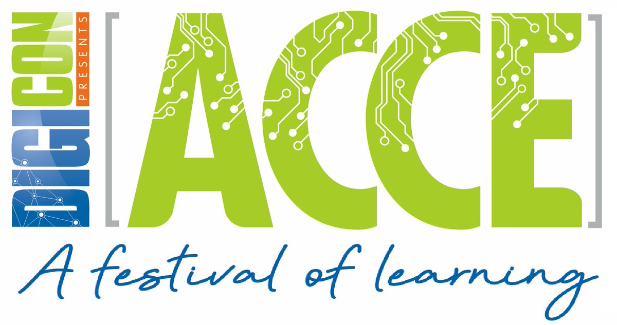 Did you miss this morning's announcement? We are excited to announce that the rescheduled DigiCON Presents ACCE: A Festival of Learning will take place in an online format from March 15th-19th. Keep your eyes peeled for more information. Call for presenters opens tomorrow!