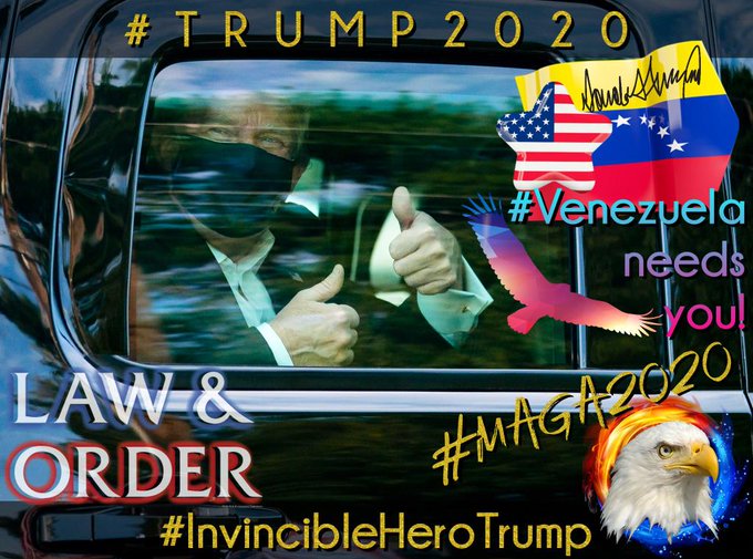 DouglasCotoPorV's tweet photo. @jotavino @ipsubnet0 @egipto69 @lfvillarroel @guarimbamia @Liz_SalanderUS @Calleigh_D @linaemachado @moraviet @AryaStark_VE @coromotina77 @arturote8 @ProtestaMilitar @Uxia59572409Ma @NinaSosVe @jorfanelli_2 @KhintiIa @lala1ita @2_WhistleBlower @jmolinervlc @RhudwolfR @38_Cicero @Ainea_ @1Z8b0Iln9 @DulceTosta @sangreechinche @MariaV_Iberica1 @Blondy_Llanera @1elvispadilla @DulceMariaTosta @garciabanchs @JAVnzlano @tony73_ @LilianaSnchez9 @yelarvel @sangredeprocer @ARRECHOAMARGO @DulceMTostaR @Vzlacatirrun @EquipoTAC @Charlyee11111 @jorgelcardenas @kikifouc @Mapache18 Mr .@POTUS
.@realDonaldTrump
Mr .@VP .@Mike_Pence
.@WhiteHouse
.@Southcom
✮
#Venezuela🇻🇪 needs you❕
The only way to end the #NarcoTyranny and #TerroristGroups is through urgent #MilitaryIntervention⚠️
⇉ #LAWandORDER🦅
✮
⇨ 🦅#InvincibleHeroTrump
⇨ 🦅#TRUMP2020
⇨ 🦅#MAGA2020 https://t.co/2aEkmTPvgi