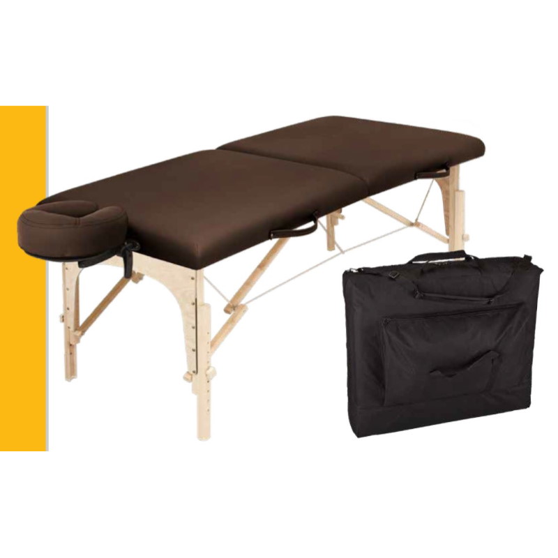 Have you seen this new table?
$159 !  Includes table, adjustable headrest, and carry case.
28" wide x 73" long. , supports 375 pounds, 1 year warranty. 
BAM!  You're going to love it. 
massageking.com/products/tech-…