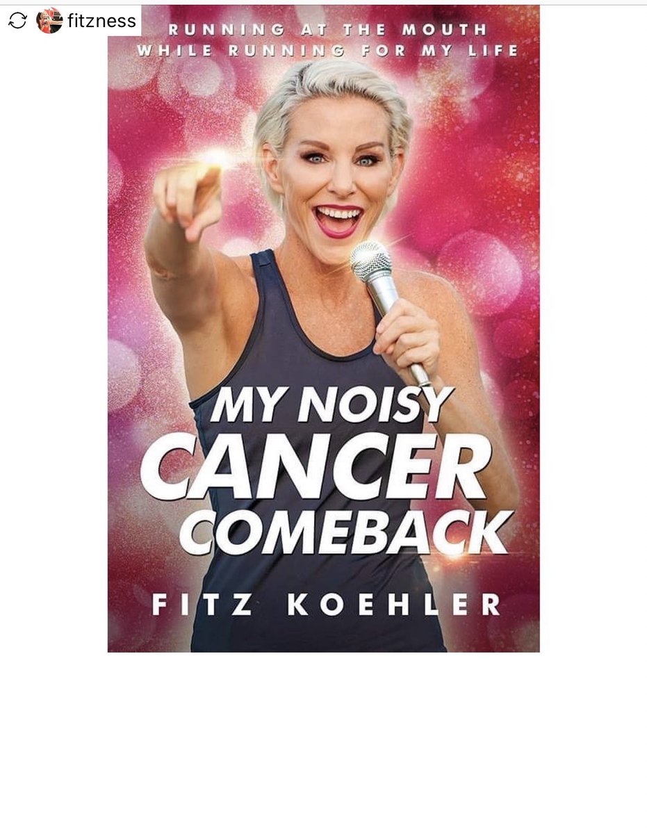 The fabulous <a href="/Fitzness/">Fitz Koehler -</a> is one of the most amazing and inspiring race announcers in the country - be sure to pick up her new book (just released!) “My Noisy Cancer Comeback” at Fitzness.com for a fantastic and inspiring read - We 💕 you Fitz!