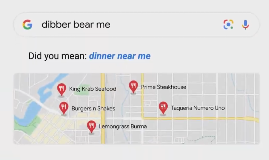 1 in 10 search queries are misspelled in Google Searches. Soon, a new change will help us at Google make a greater improvement in detecting &amp; dealing with spelling mistakes than we've been able to do over the past five years. #SearchOn
