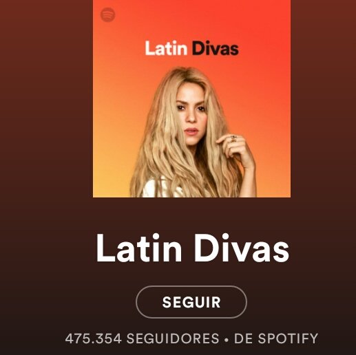 _CriaDaFavela_'s tweet photo. FASCINADA de @lalioficial SE ENCUENTRA EN PRIMERA POSICIÓN EN LA LISTA #LatinDivas de @Spotify 💜😍 https://t.co/E8Sh0fanoY