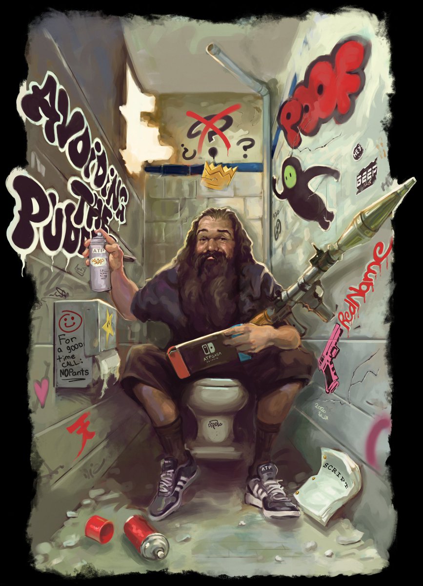 AJP_Diddle's tweet photo. A clearer look at the new @AvoidThePuddle shirt design.  I tried to make something the community would like.  Thanks everyone for the kind words and thanks again, Aris, for the opportunity. https://t.co/jyIzs2zB5f