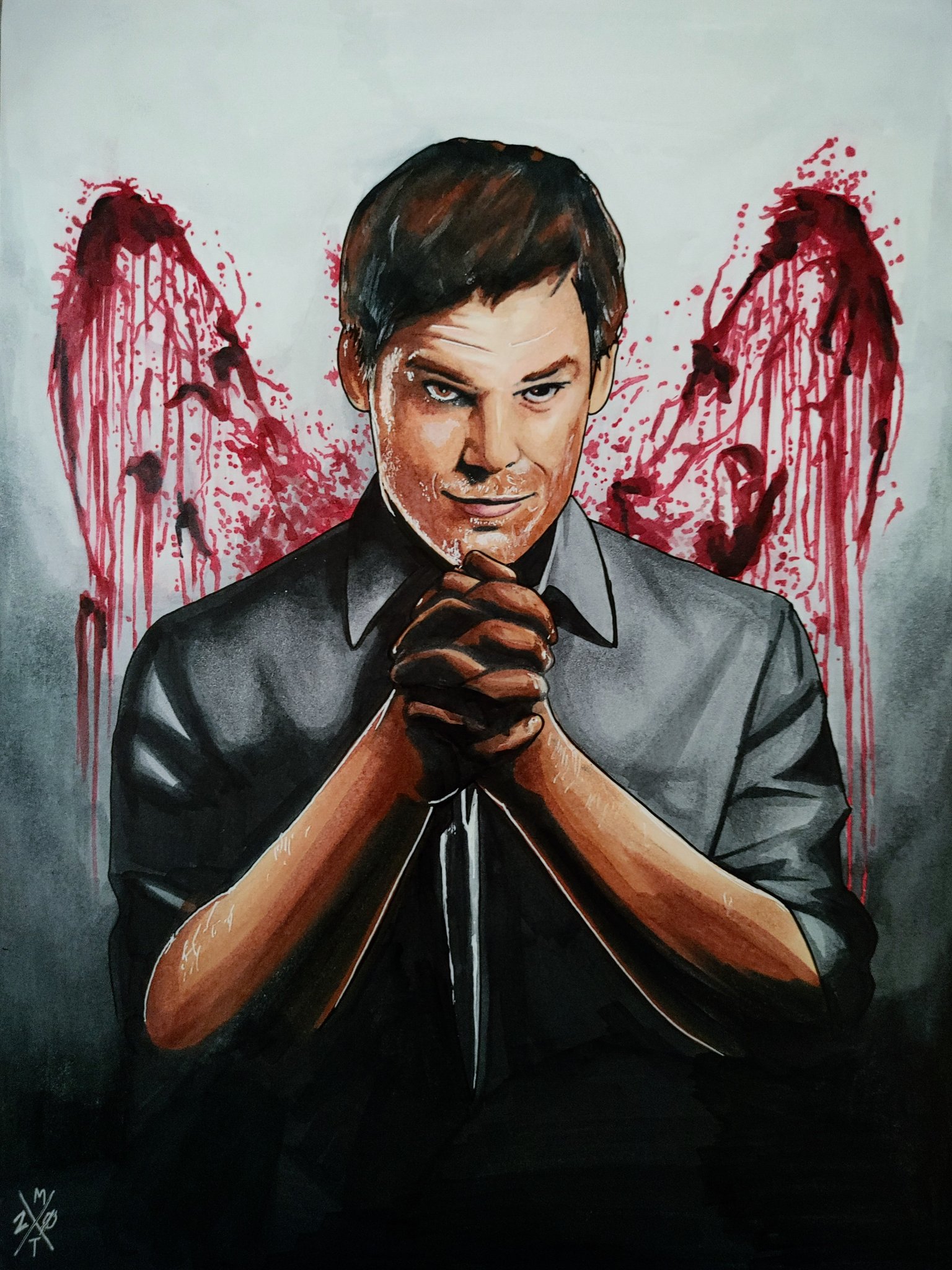 Maria Tattoo⛧ on X: 💉Dexter Morgan piece I just finished!💉 So excited # Dexter is coming back! #DexterReturns #DexterMorgan #SerialKiller #CopicArt  https://t.co/CZpQ3WVLEb / X