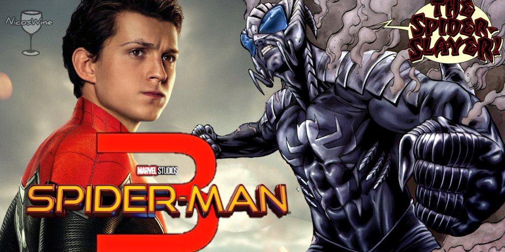 NicosWine's tweet image. RUMOR: Los personajes de los comics #DrSmythe y los #SpiderSlayers serían parte de los villanos en #SpiderMan3 

(Fuente: murphysmultiverse.com/what-i-heard-t…)