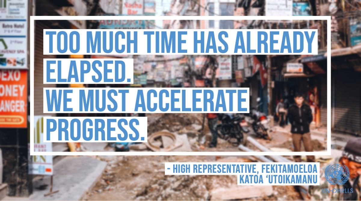 UN-OHRLLS (@unohrlls) on Twitter photo Today, <a href="/fekita_u/">Fekitamoeloa K. Utoikamanu</a> spoke at #UNGA75 on the multiple emergencies bearing down on the most vulnerable countries today, including #ClimateChange & #COVID19.
We must renew our commitment to building resilience and recovery through disaster risk reduction strategies everywhere. Today, <a href="/fekita_u/">Fekitamoeloa K. Utoikamanu</a> spoke at #UNGA75 on the multiple emergencies bearing down on the most vulnerable countries today, including #ClimateChange & #COVID19.
We must renew our commitment to building resilience and recovery through disaster risk reduction strategies everywhere.