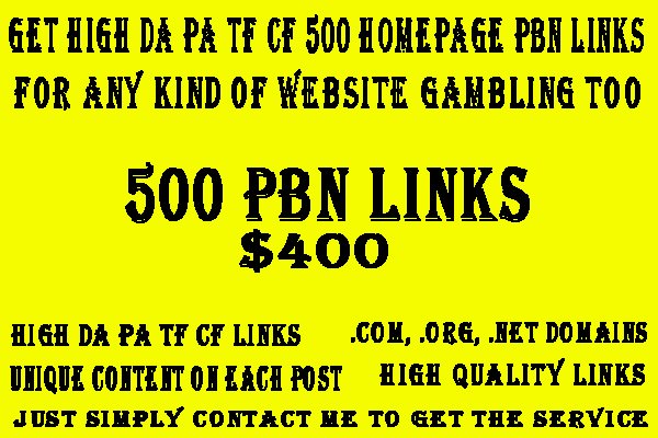 angelinewinnter's tweet image. Get 500 homepage PBN Links for your website ranking $400

High Quality Links
High DA PA TF CF links
Indexable to Google
Unique Content

#PBN 
#privateblog
#seobacklinks
#seoservices
#searchengine 
#Google 
#DigitalMarketing 
#DigitalMarketingServices