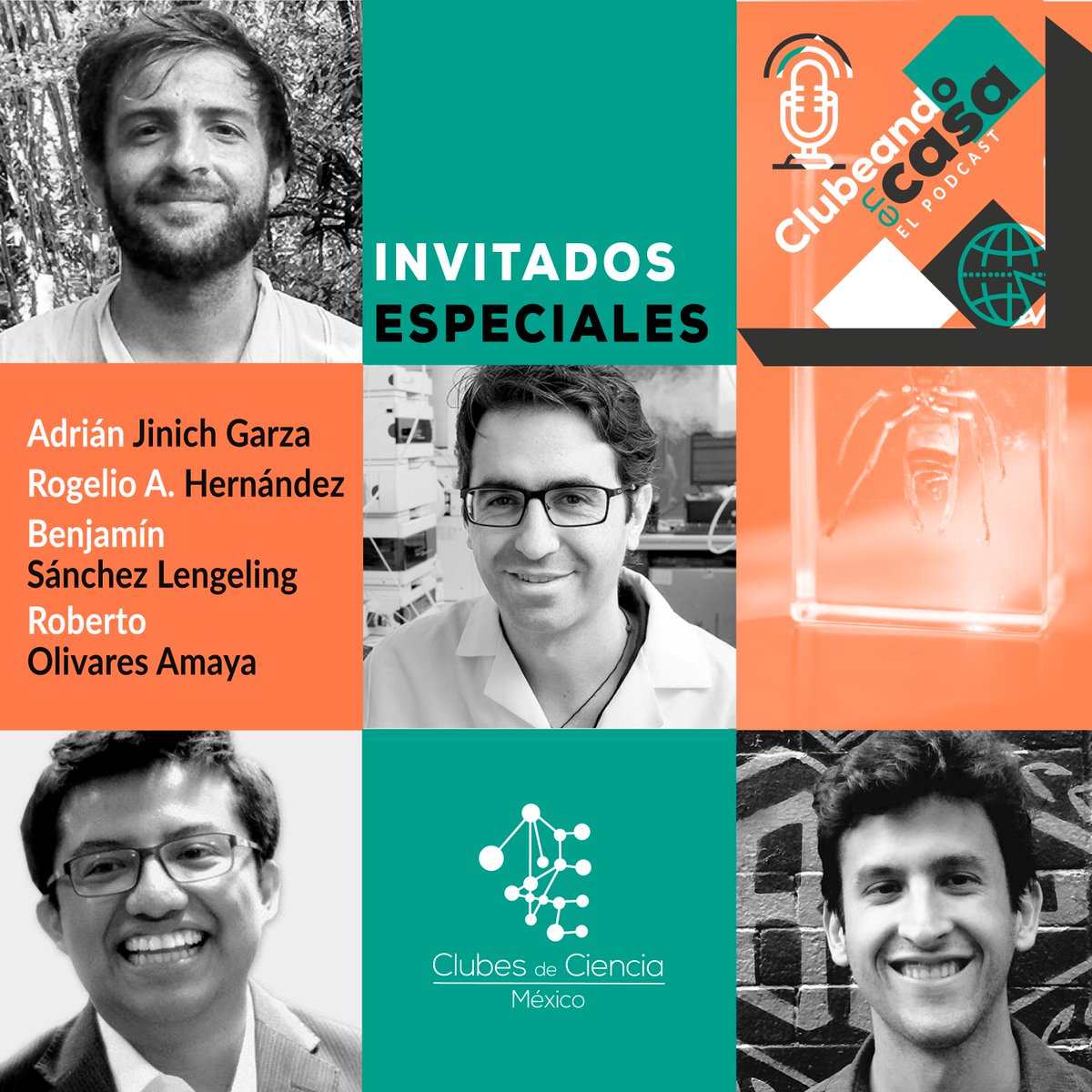 ClubesCienciaMx's tweet photo. ¡Acompáñanos en esta edición especial del #CdCMx #podcast! 
En este episodio los fundadores nos hablan de la actualidad de CdeCMx y nos explican cómo el uso de herramientas informáticas fueron clave para realizar una edición novedosa de clubes.
👉https://t.co/3pWYHJJLWZ https://t.co/viMLBYdHo7