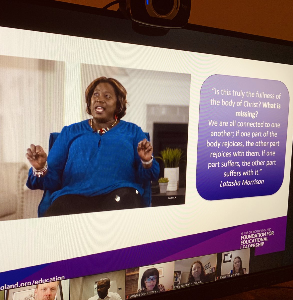 mrawolfe's tweet photo. Beautiful, humbling international diversity network tonight with @CofE_EduLead leaders from 🏴󠁧󠁢󠁥󠁮󠁧󠁿 and inspirational leaders from across 🇺🇸 😎

We are striving together with a deep collective ambition to improve diversity and inclusion. 

A journey we can only take together. https://t.co/tEbMFRj5Ut