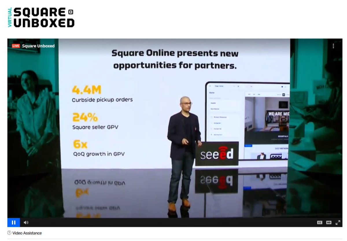seeedsocial's tweet image. We celebrate with @Square!!! 
As square partners, we helped many companies and businesses across the US to keep them going, implementing #eCommercesolutions in partnership with #square.
Thank you
#squareunboxed #smallbusinesshelp #growyourbusiness  #ecommercebusiness