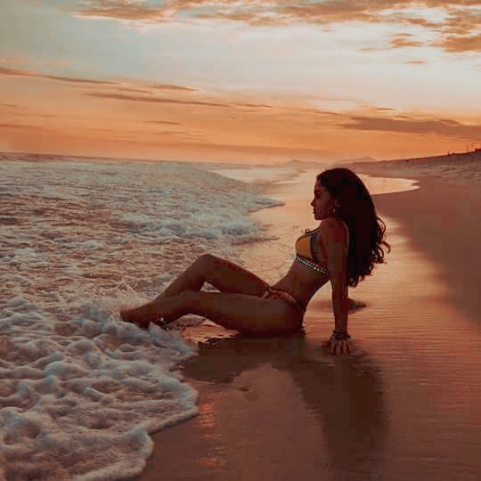 Ideia de foto na praia 2