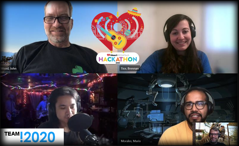 iHeartMediaTech's tweet photo. !2020 but maybe our GRAND PRIZE WINNERS?!?!?!?!?
#ihmhackathon https://t.co/nRPfPYQcjN