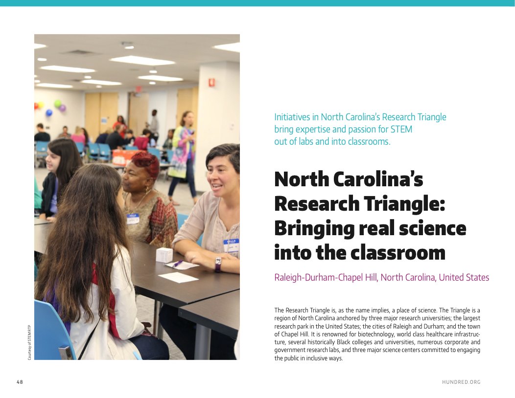 STEM RTP (@stem_rtp) on Twitter photo We're featured on <a href="/HundrEDorg/">HundrED.org</a>! <a href="/TheRTP/">Research Triangle Park</a>
Read More: hundred.org/en/collections…
#STEM #STEMed #researchtriangle #nc #rtp We're featured on <a href="/HundrEDorg/">HundrED.org</a>! <a href="/TheRTP/">Research Triangle Park</a>
Read More: hundred.org/en/collections…
#STEM #STEMed #researchtriangle #nc #rtp