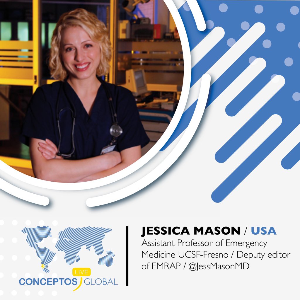 Nuestros expositores en Conceptos Global  2020: Medicina de Urgencia desde Chile para el mundo, 6 y 7 de Noviembre, No olviden Inscribirse n9.cl/lfgjc @JessMasonMD 
Los esperamos!!