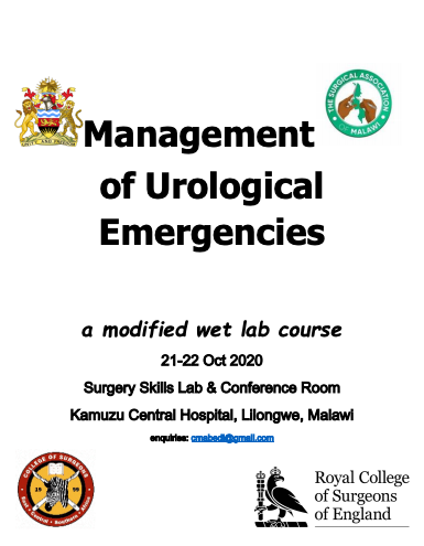 6 months after joining @MabediCharles organised 1st #urology hands-on training in #Malawi with a grant from @RCSnews. what an achievement 👏👏👏 Credit to @SuzieVenn for developing soft skills during the leadership course @BAUSurology @COSECSA @ncampain