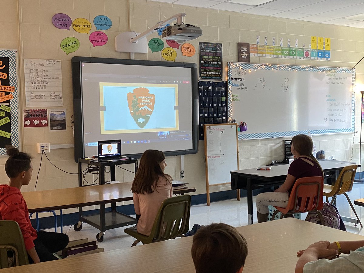 rmcmahon_'s tweet photo. Thank you @TheNatchezTrace for allowing your park rangers to talk to our @HampshireUnit 5th grade about the Native Americans. They loved it. @sonyacathey1 @lmillerlibrary https://t.co/m8c6lRPfJv
