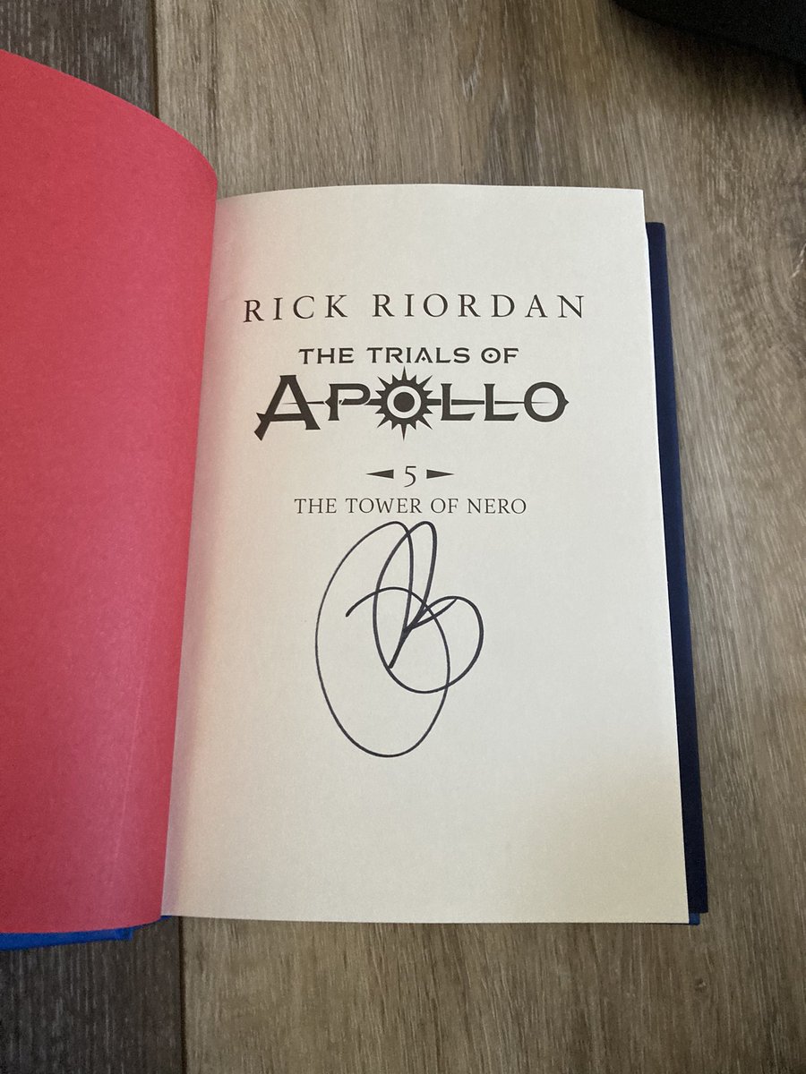 Mayacabin6's tweet photo. Omg! My sister @eva_cabin7 and I just got this in the mail! I’m so exited to start reading it! @rickriordan @camphalfblood https://t.co/Oc7jD2IPl5