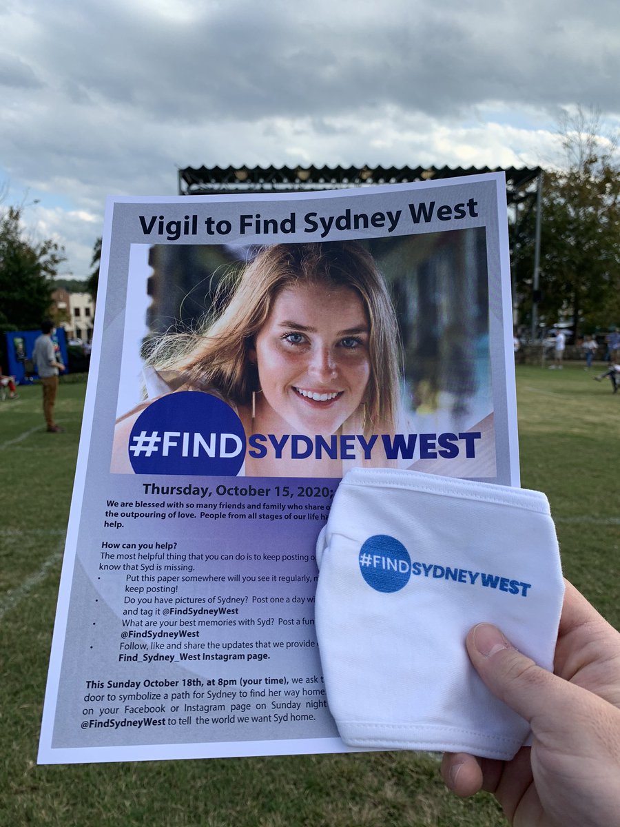 We’re in Southern Village, where friends and family of Sydney West have organized a vigil.

West — who is from Chapel Hill — has been missing near San Francisco since September 30.

#FindSydneyWest