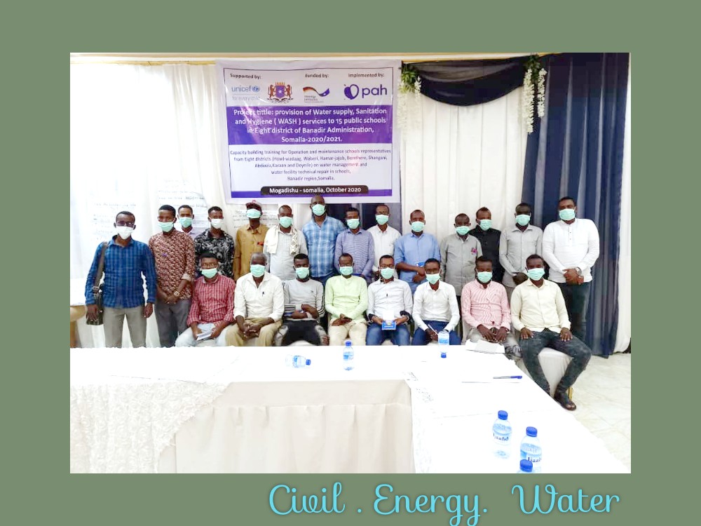 aar_ltd's tweet photo. AAR training unit successfully completed 3 days of Capacity building training for operations and maintenance on Solar Energy systems and water facilities in Mogadishu. The training was under #WASH project implemented by #PAH. #energy #water #Mogadishu https://t.co/kEfZMkJMPf