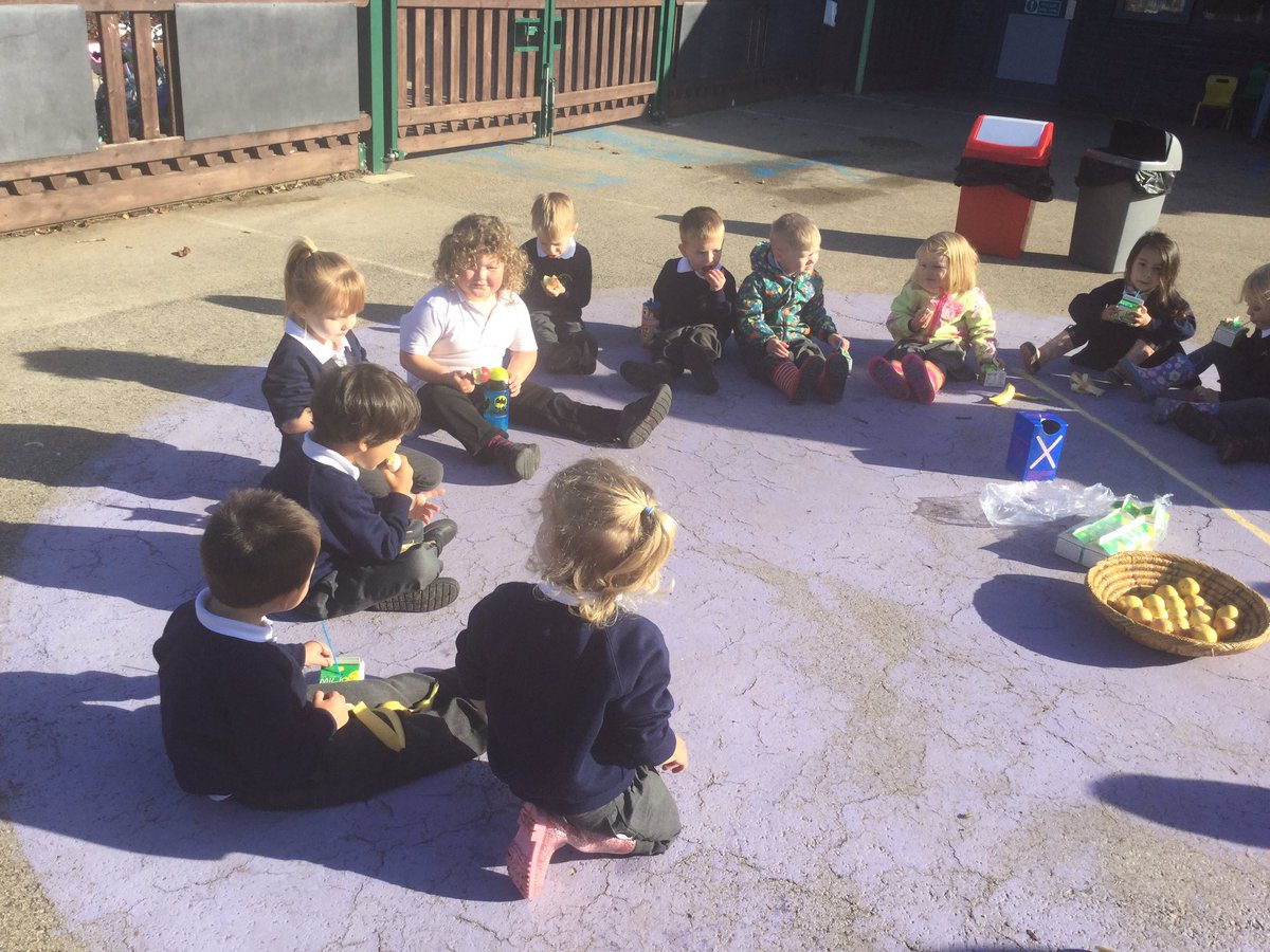 It was such a beautiful day in Nursery <a href="/hartsholmeacad/">Hartsholme Academy</a> we decide to have a picnic snack outside.