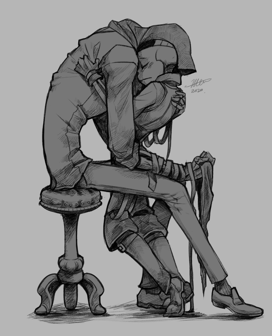 PudgyChee's tweet photo. I'm not sure who is comforting who, but a cuddle does good for the soul. @wishingstarjar 's Rewind and my Snares. 🧡💙 #fontcest #huntertales #hunterpapyrus #underrewind #rewindsans https://t.co/UclDmWgT3H