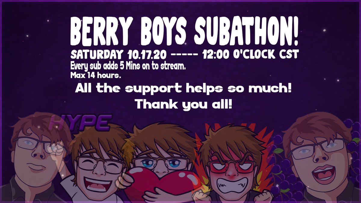 DravenReacts's tweet image. SUBATHON 10.17.20 
WHO IS GONNA BE THERE!