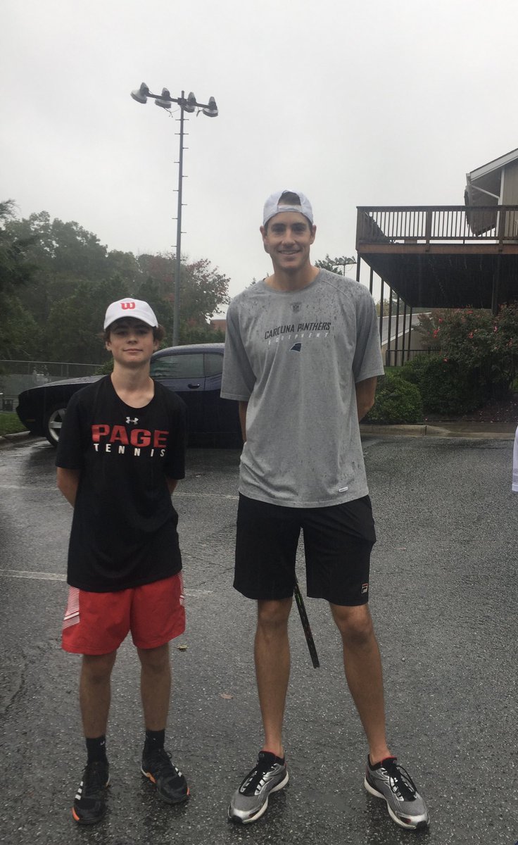Page High School Athletics (@pagepiratesath) on Twitter photo Love when our alumni student-athletes come back and visit. Great to have <a href="/JohnIsner/">John Isner</a> in town last week and cool to see him check in on some of our current <a href="/PiratesMTEN/">PiratesMTEN</a> guys. The future is bright! And we are proud of you, John! 🏴☠️ #Pagehighforever #andalwaysPageHigh #alumnilove Love when our alumni student-athletes come back and visit. Great to have <a href="/JohnIsner/">John Isner</a> in town last week and cool to see him check in on some of our current <a href="/PiratesMTEN/">PiratesMTEN</a> guys. The future is bright! And we are proud of you, John! 🏴☠️ #Pagehighforever #andalwaysPageHigh #alumnilove