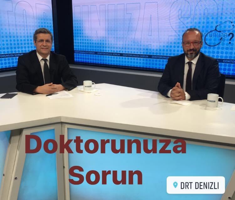 DRT TV ekranlarında yayınlanan 
“Doktorunuza sorun” programında,
Beyin ve Sinir Cerrahisi Uzmanı Prof.Dr.Feridun Acar ile,
 Parkinson Hastalığı tedavisinde BEYİN PİLİ ameliyatı üzerine konuştuk.
#ParkinsonHastalığı 
#BeyinPiliAmeliyatı