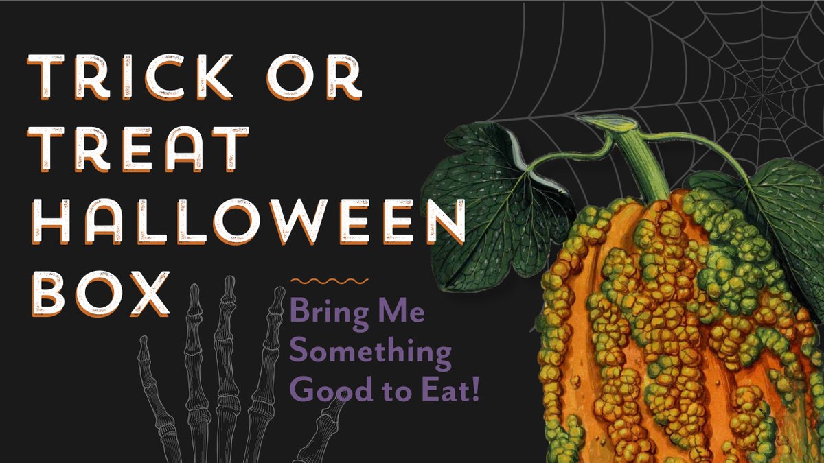 Celebrate this #Halloween with City Seeds' Trick-or-Treat Halloween Box! 🎃 Available for delivery, our Halloween Box includes everything good to eat for your festivities for $15! View the Menu: bit.ly/city-seeds-hal… &amp; Order by Oct. 26th: catering@cityseeds.org  |  443.708.3789