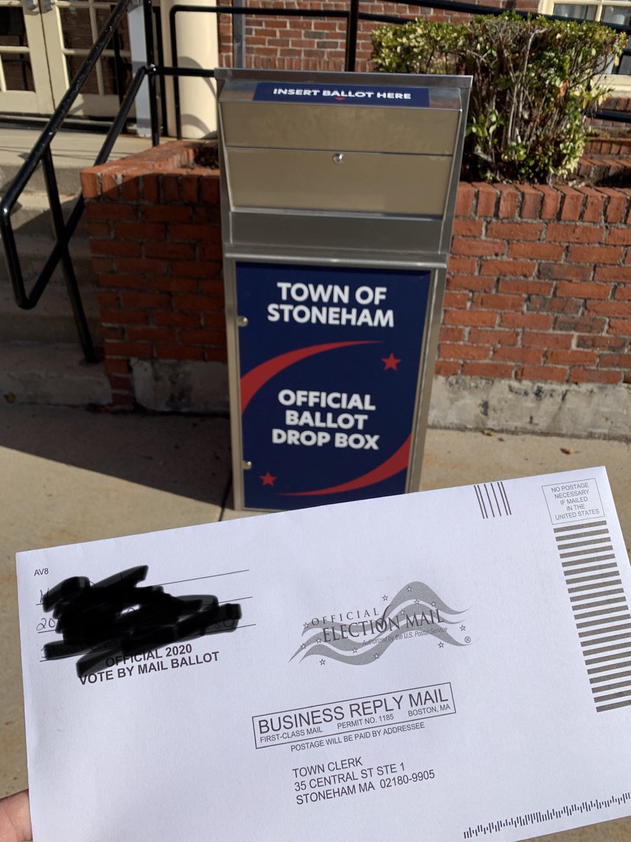 Dropped of my mail in ballot today. What’s your plan to vote? #vote #VoteEarly #IVoted
