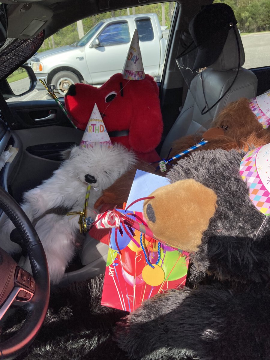 Elementary School is the only place you need to worry about puppets taking car for a joyride on Birthday! Happy Birthday Coach Haus !!!