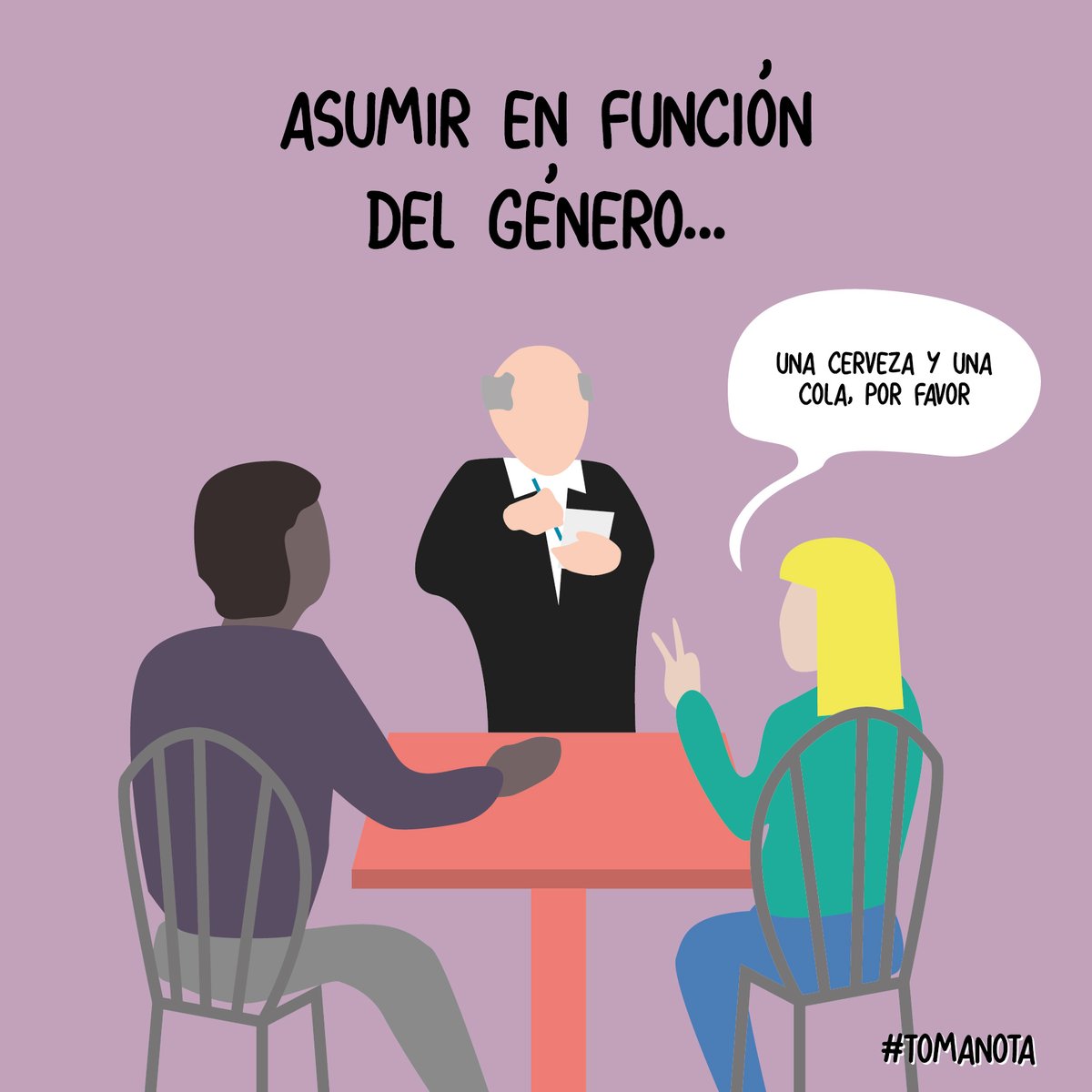 igualdadlpgc's tweet photo. Luchar contra el machismo es un ejercicio diario. Está arraigado en nuestra sociedad y a veces no nos damos cuenta #stopmicromachismos✋ https://t.co/3q5BuM7LIY