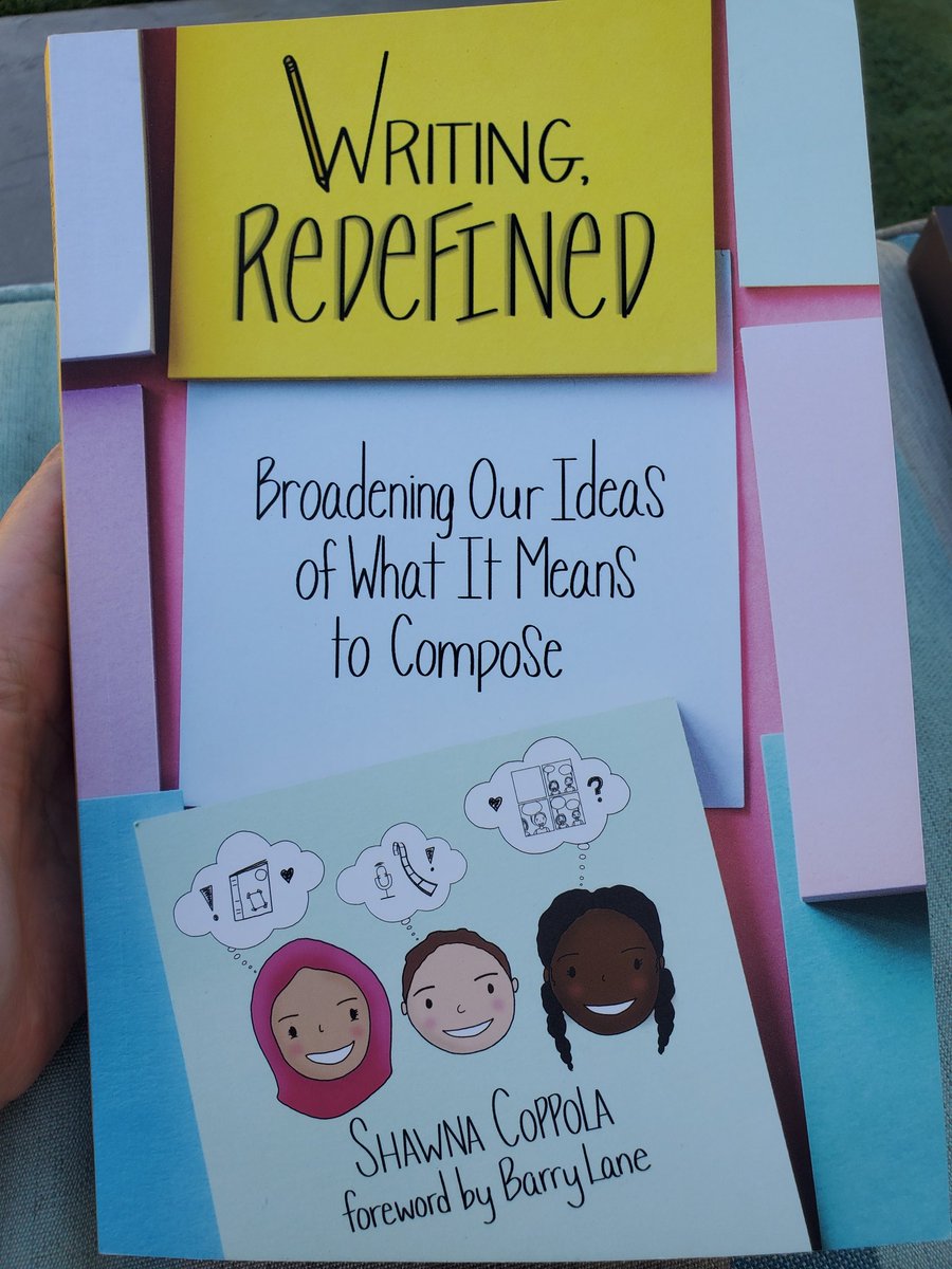 EduAngela's tweet image. &quot;As Ts we have the power to change what &apos;counts&apos; as writing in schools &amp;amp; classrooms in service to ourselves, in service to our Ss &amp;amp; in service to the world around us.&quot; - @ShawnaCoppola #WritingRedefined Really into this concept right now.