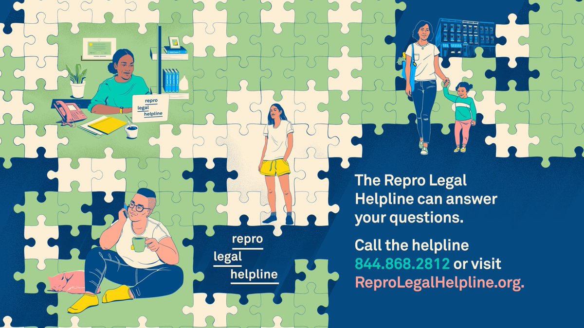 And *anyone* can help us spread the word about our Repro Legal Helpline for folks with questions about their legal rights and SMA, especially folks who fear they may be targeted by police or prosecutors:  https://bit.ly/2sD9q9e 