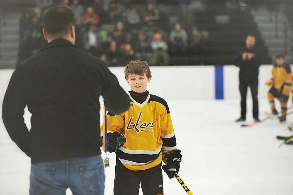 So proud of the dedication and passion of this kid! Despite having a very challenging year personally, Jack persevered and made the Prior Lake Squirt A team! Let’s go Lakers!