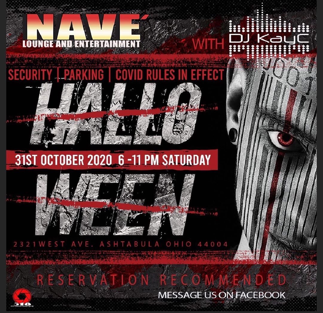 Annual Halloween Party Saturday, October 31st with COVID rules in FULL EFFECT! Can’t wait to see you all there!