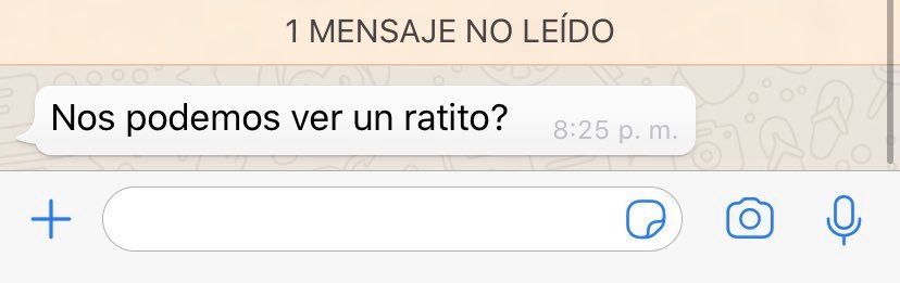 fan de este tipo de mensajes