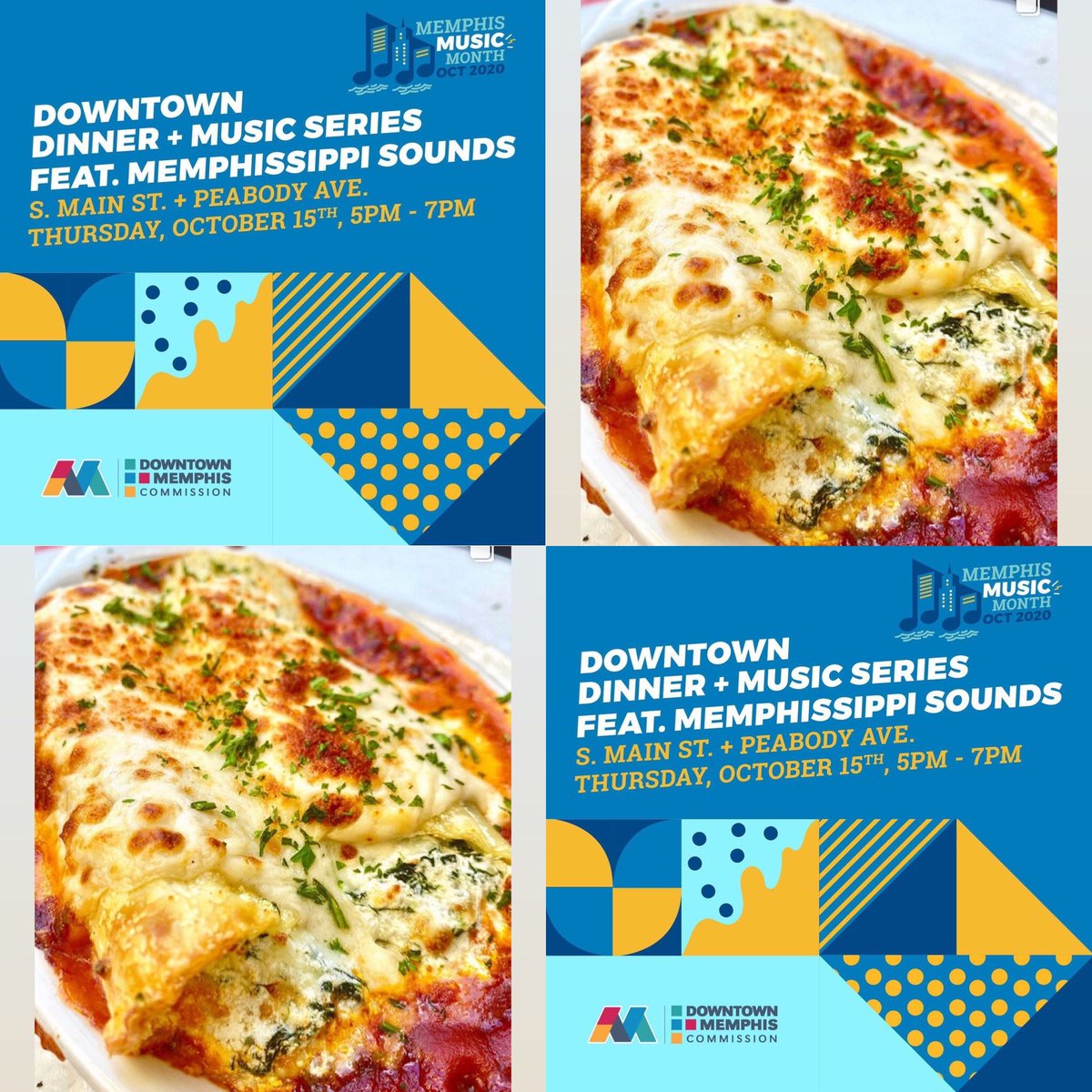 Live Hill Country Blues on Main Street Tonight 5-7 across from the Cocozza Patio to celebrate Memphis Music Month! Put on your parka and comfort your soul with some hot food &amp; even hotter music. Call 901-523-0523 to book your table. #cocozzamemphis #cocozza #majesticgrille