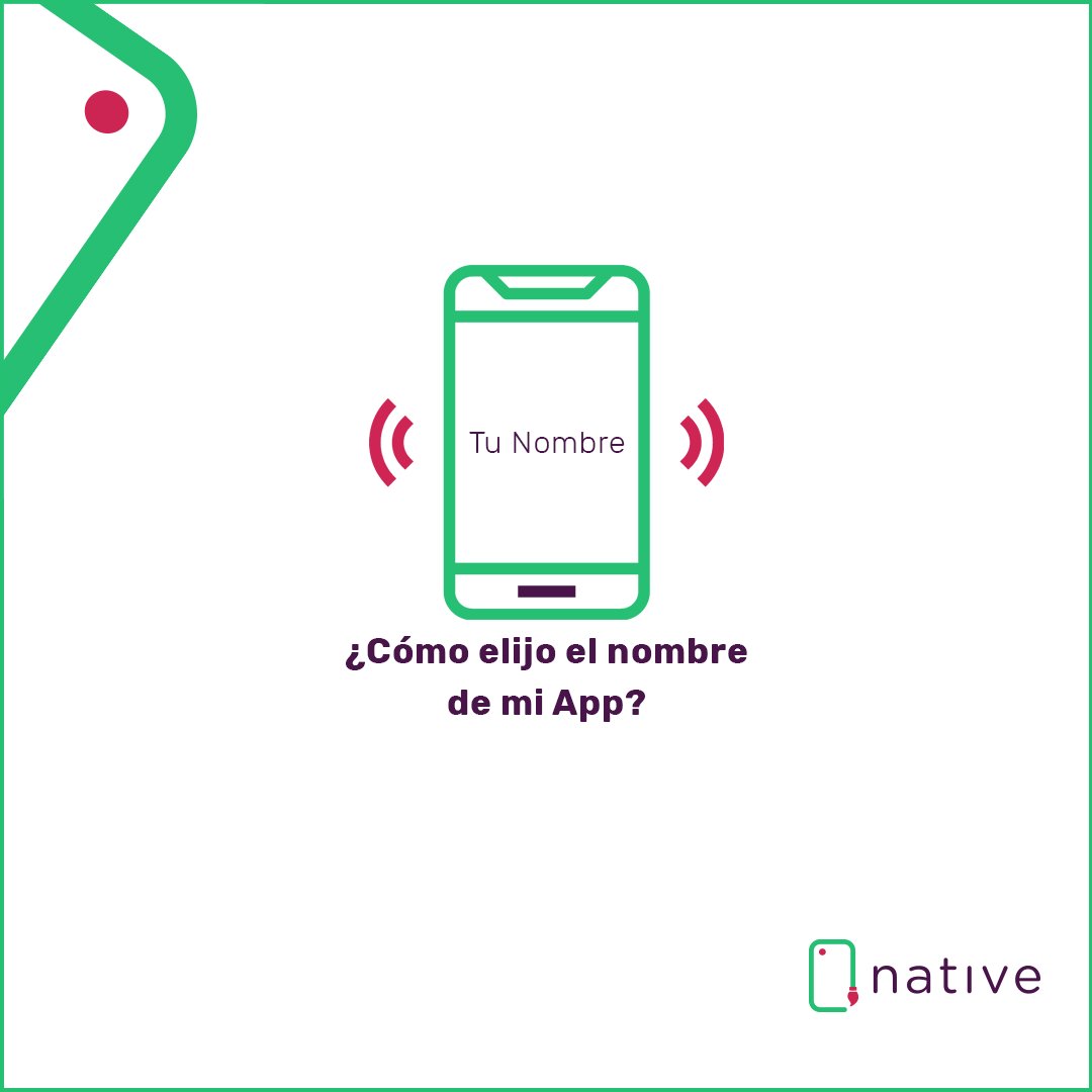 ux_native's tweet photo. También puedes optar por una combinación entre el nombre de tu marca y la función principal de la App. 

¿Quieres que te apoyemos en la creación de tu aplicación? Regístrate en https://t.co/Ev8t7uZmpa y comencemos ahora. https://t.co/jx9ZmWc6C8