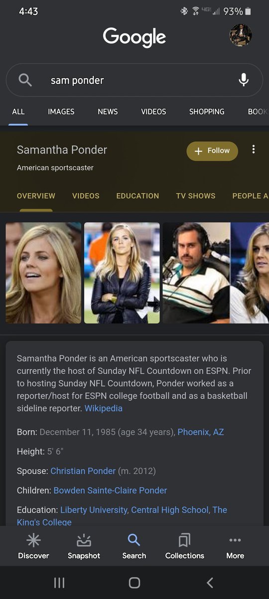 DRoBDR's tweet image. Google #SamPonder and look who pops up @BarstoolBigCat lol @stoolpresidente