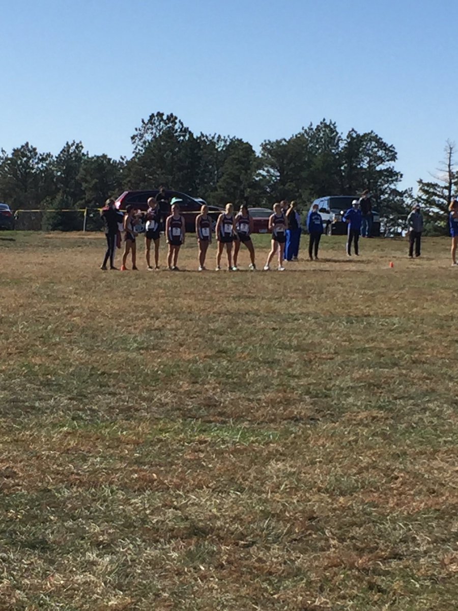 District Cross Country for the the ⁦<a href="/DiscovererWay/">Columbus High</a>⁩ Girls Team.