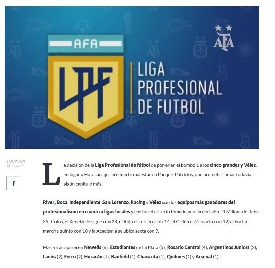 Números AFA tweet media