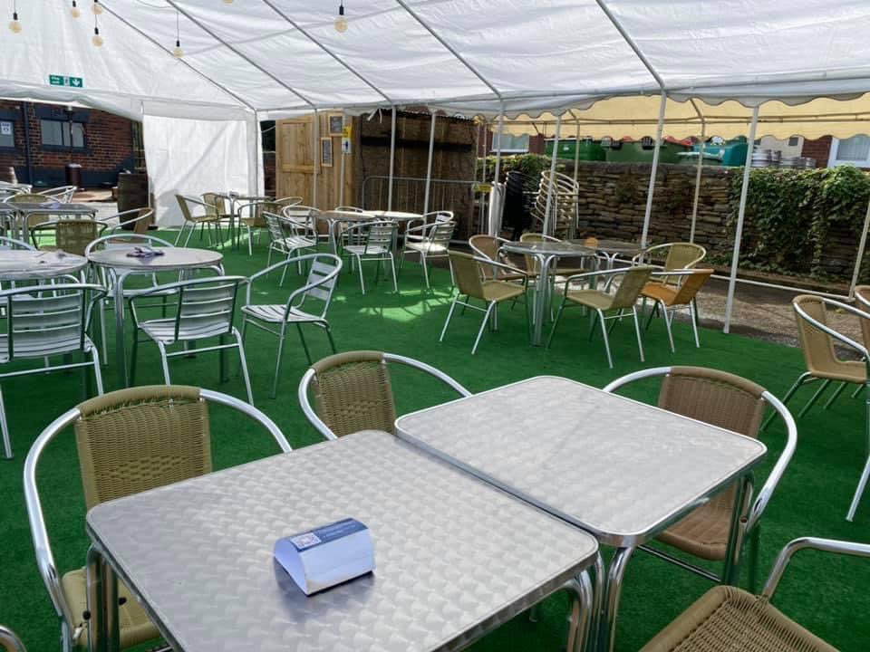 RitaRhino21's tweet photo. Covid Drained!! We have again adapted our marquee so our lovely patrons can still meet friends in our outdoor space!! #unicorn #SocialDistance #6toatable #covidsafe #supportyourlocal https://t.co/32w3K87HMM