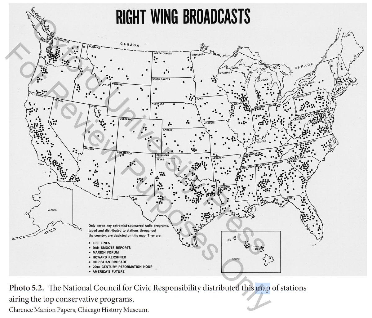 In the early 60s, President John F. Kennedy had a right-wing radio problem. The airwaves were full of conservative broadcasters on hundreds of stations nationwide with weekly audiences as large as 20 million (comparable to Rush Limbaugh at his peak four decades later).