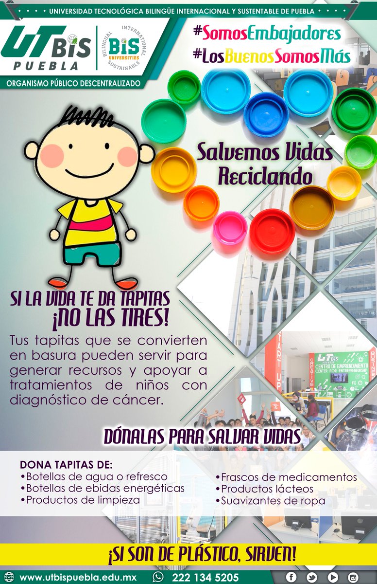 UTBISPuebla's tweet photo. #SomosEmbajadores #LosBuenosSomosMás #BancoDeTapitas #ConoceUTBIS #SoyUTBIS #CoomingSoon #UTBISis #ProcesosIndustriales #TICs #Mecatrónica #Industrial #TSU #Ingeniería #ConoceUTBISPuebla #BISmodel #BISuniversities #OrgulloUTBIS #ProudlyUTBIS #TuFuturoEnUTBIS https://t.co/JUHItzcMCI