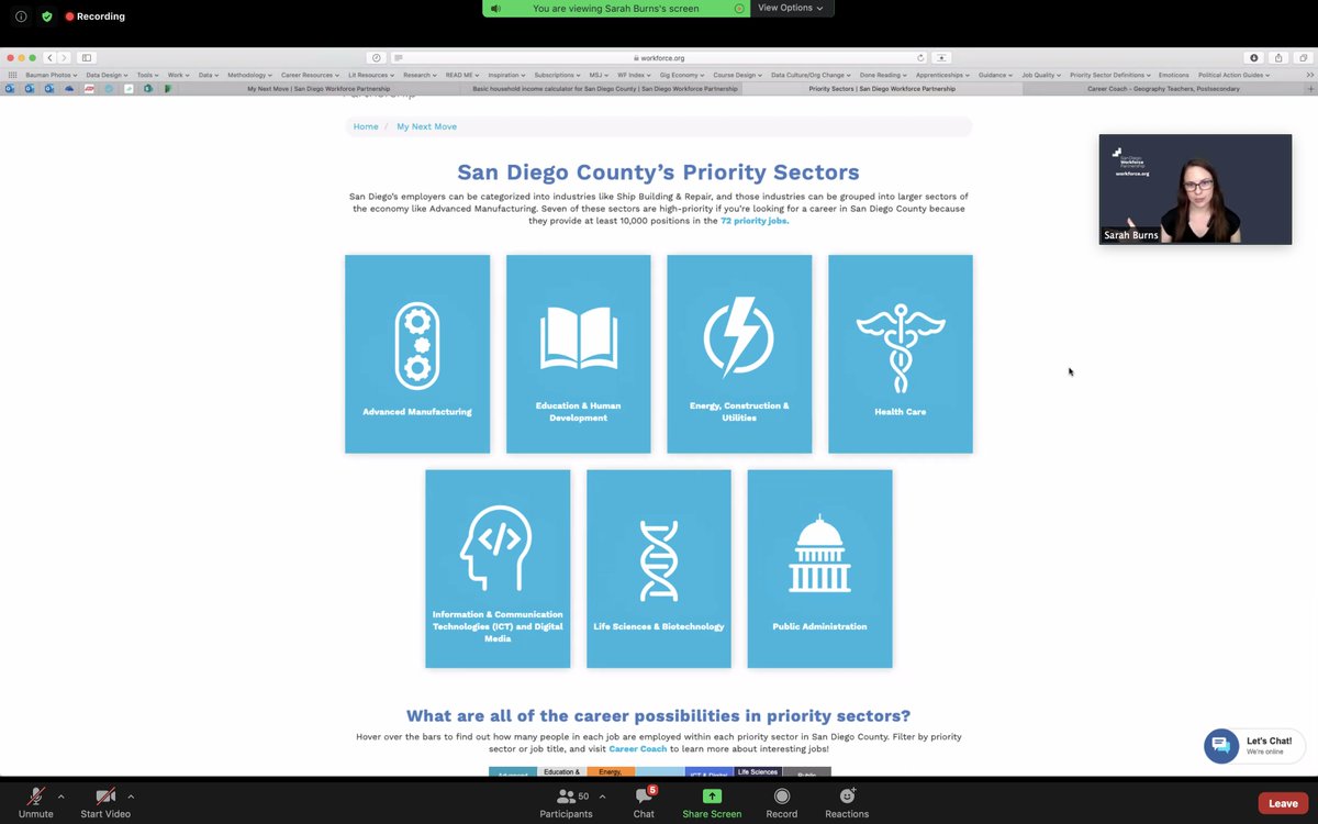ShehzadBhojani's tweet photo. 🙏 to @sdworkforce for sharing Interest-Based, Industry-Driven resources & tools for stu to gain employable skills & experiences at #GoVirtualCTE conf.
✅#LaborMarket
✅#PrioritySectors
✅#RegionalData
✅#Stufriendly
@SBC_Alliance @SBCo_ROP @cte_iedrc @InlandEmpireJob https://t.co/fQNuOVmmdm