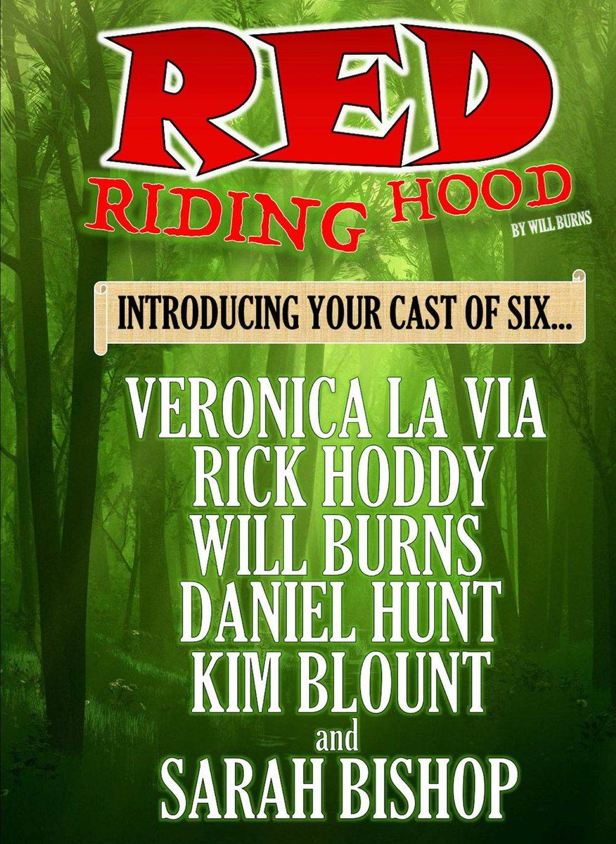CONFIRMED: <a href="/ByThePlayTP/">By The Play</a>'s 2020 #panto Red Riding Hood to tour to Hollygarth Social Club, Ilkley and St Chad's Parish Centre, Head bytheplay.co.uk/red-riding-hoo…