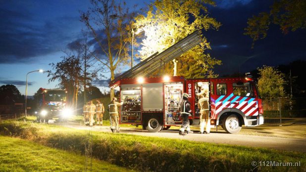 Brandweer voorkomt erger bij schuurbrand (video)..