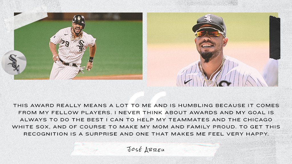 Chicago White Sox on X: We are all proud of José Abreu.